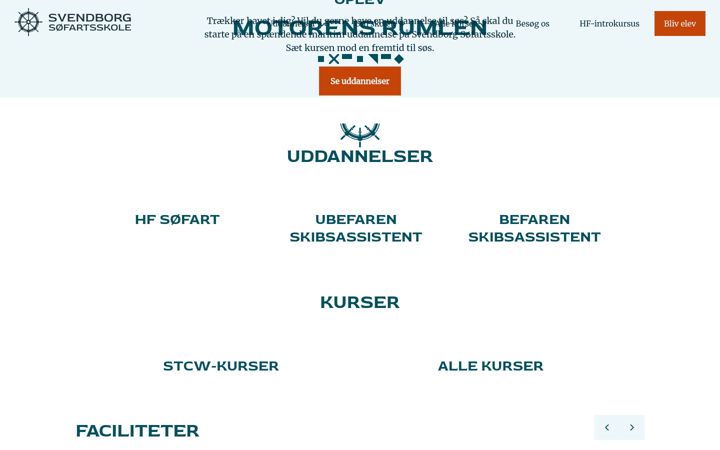 Screenshot di xn--svendborg-sfartsskole-0fc.dk
