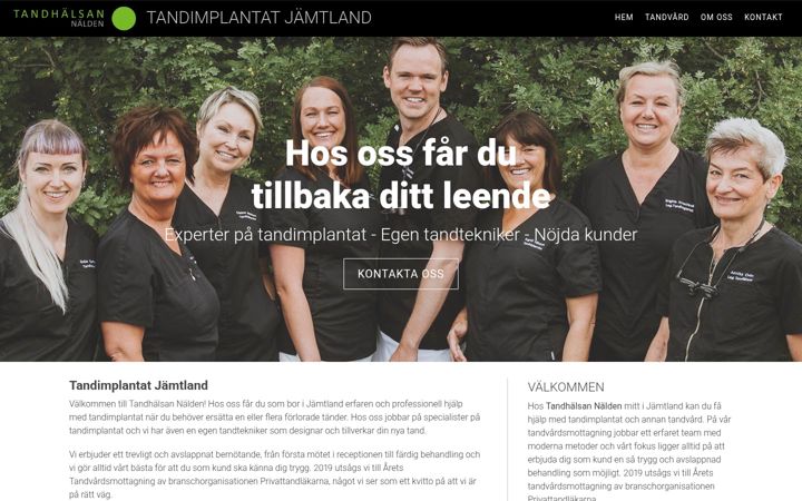 Zrzut ekranu xn--tandimplantatjmtland-ozb.se