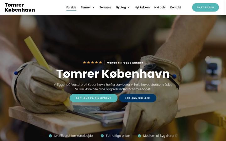 Ekrānuzņēmums no xn--tmrer-kbenhavn-qqbg.dk