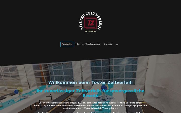 Screenshot of xn--tster-zeltverleih-zzb.de
