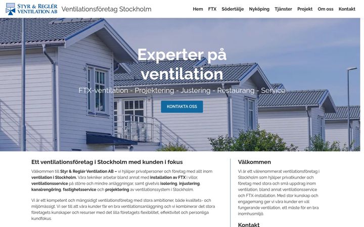 Screenshot of xn--ventilationsfretagstockholm-1yc.se