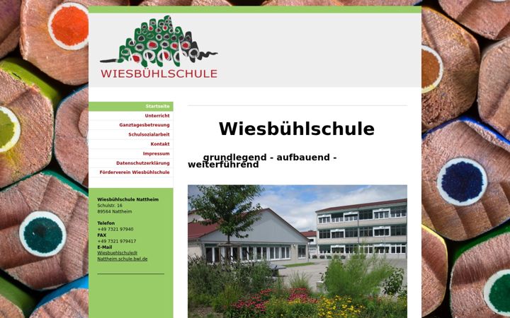 Screenshot ta' xn--wiesbhlschule-0ob.de