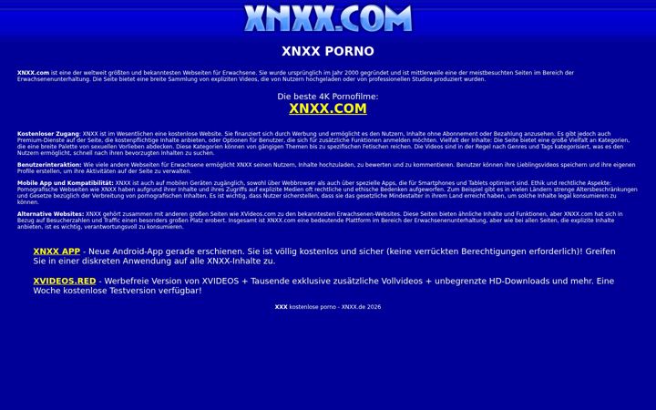Screenshot of xnxx.de