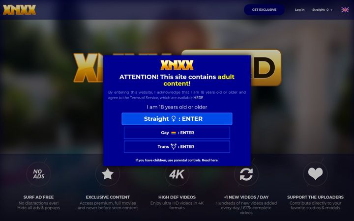Screenshot of xnxx.gold