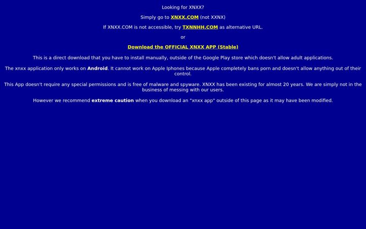 Screenshot of xnxx.net