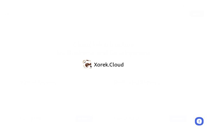 Screenshot of xorek.cloud