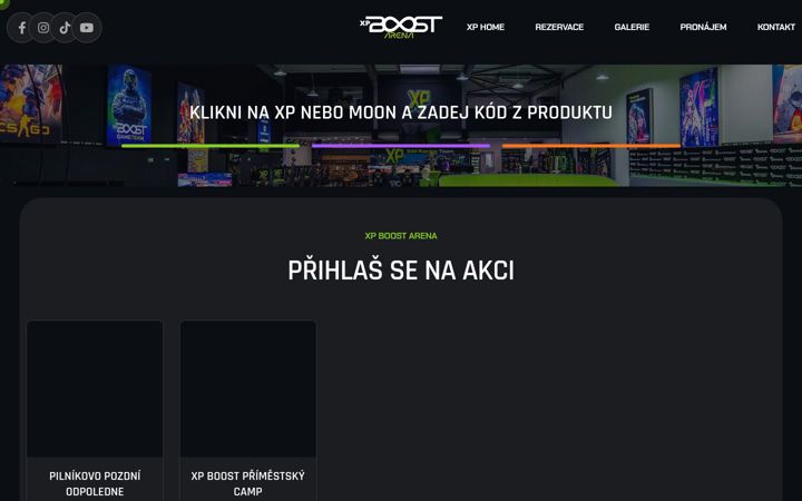 Ekrānuzņēmums no xpboost.cz