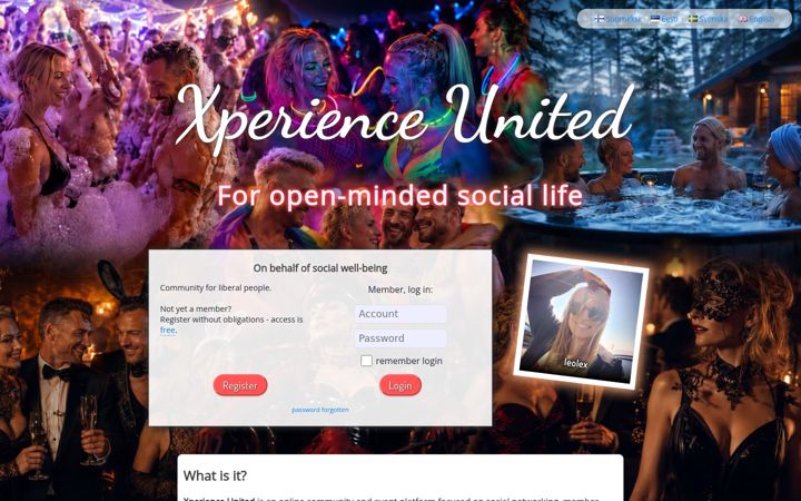 Screenshot of xperienceunited.com