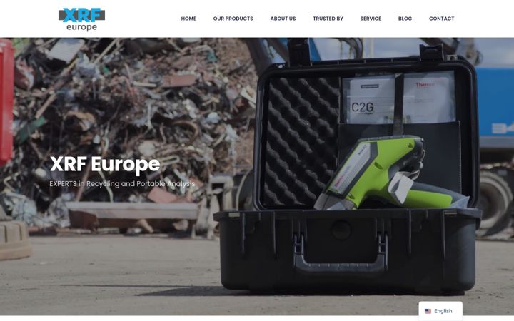 Ekraanipilt saidist xrfeurope.com