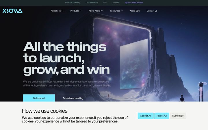 Screenshot of xsolla.site