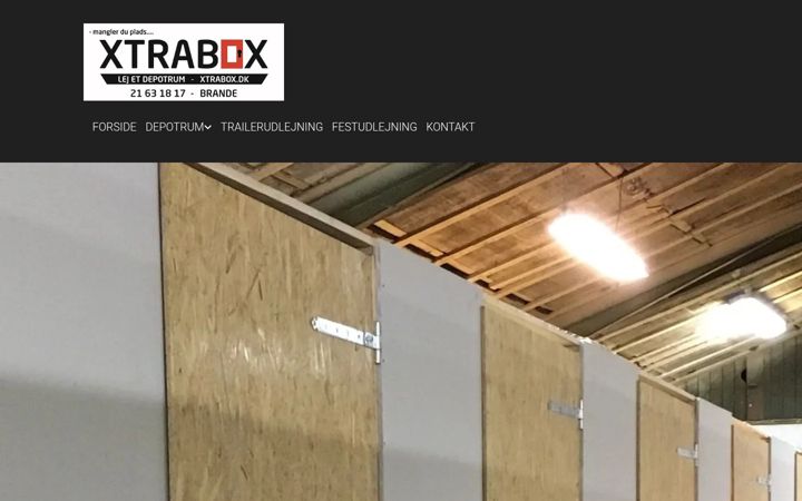 Zrzut ekranu xtrabox.dk