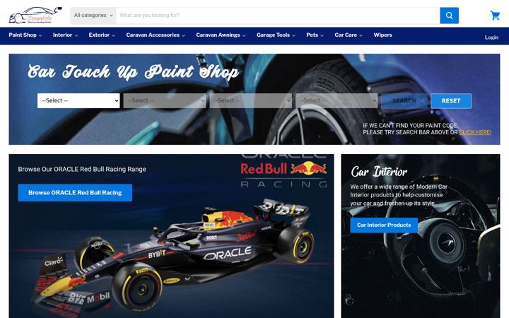 Screenshot of xtremeautoaccessories.co.uk