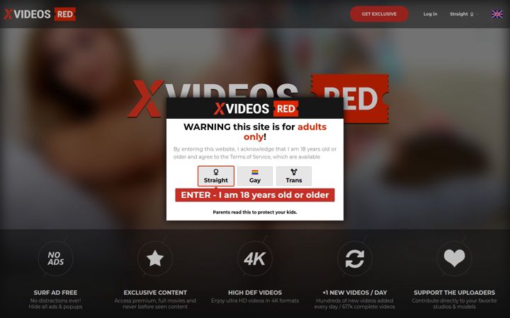 Screenshot of xvideos.red