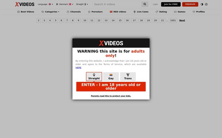 Screenshot of xvideos003.com