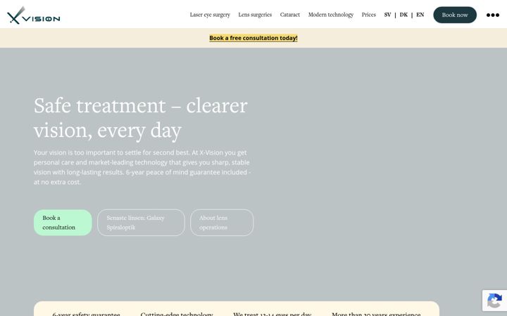 xvisionclinic.com