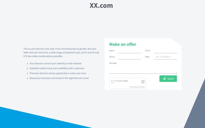Screenshot of xx.com
