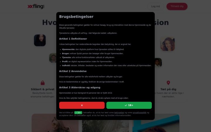 Screenshot of xxfling.com