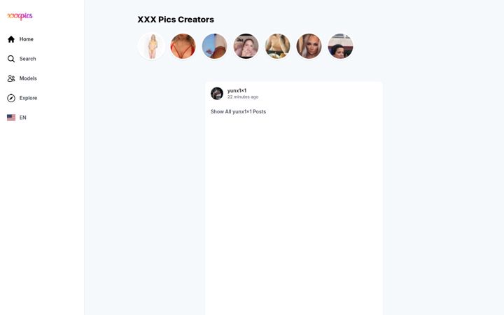 Screenshot of xxx.pics