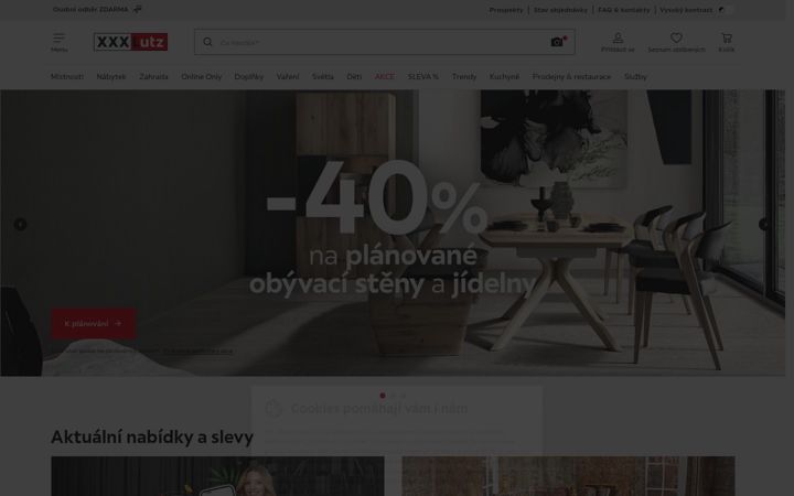 Screenshot of xxxlutz.cz