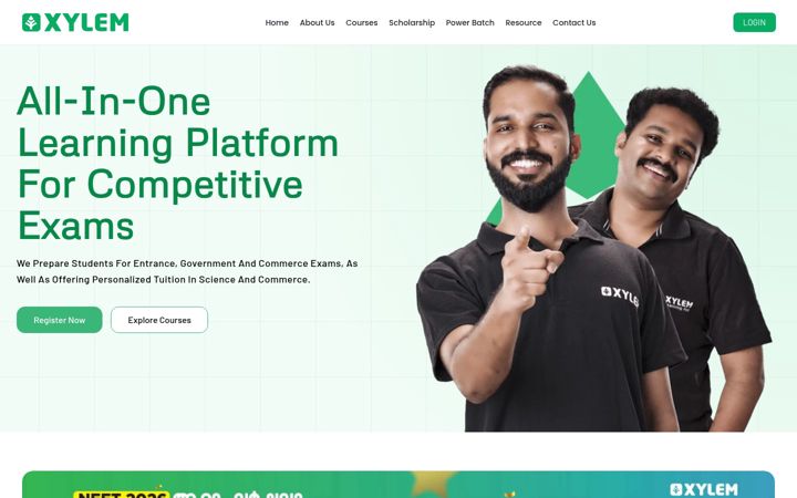 Screenshot of xylemlearning.com