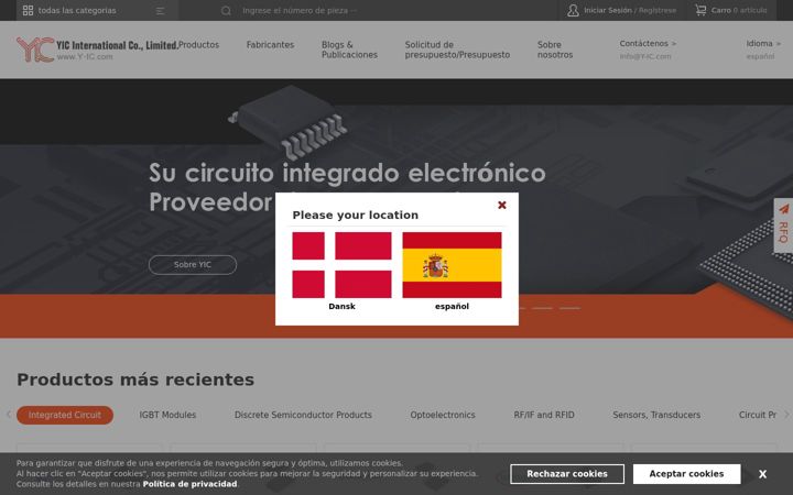 Screenshot of y-ic.es