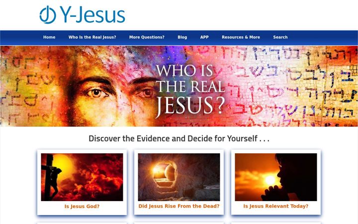 Screenshot of y-jesus.com