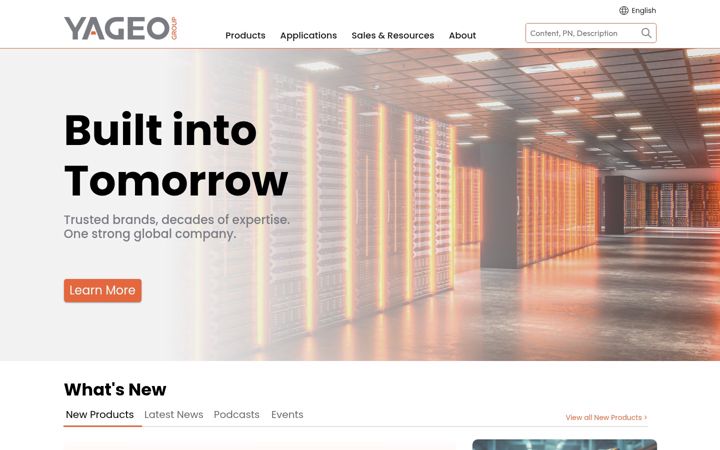 Screenshot of yageogroup.com