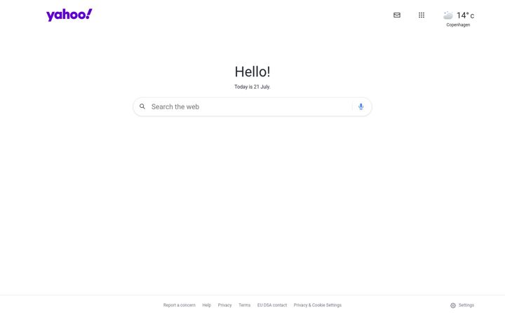 Screenshot of yahoo.com.cn
