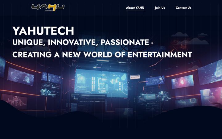 Screenshot van yahutech.com