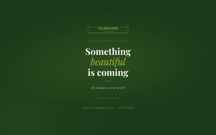 Screenshot di yamameflyrods.com