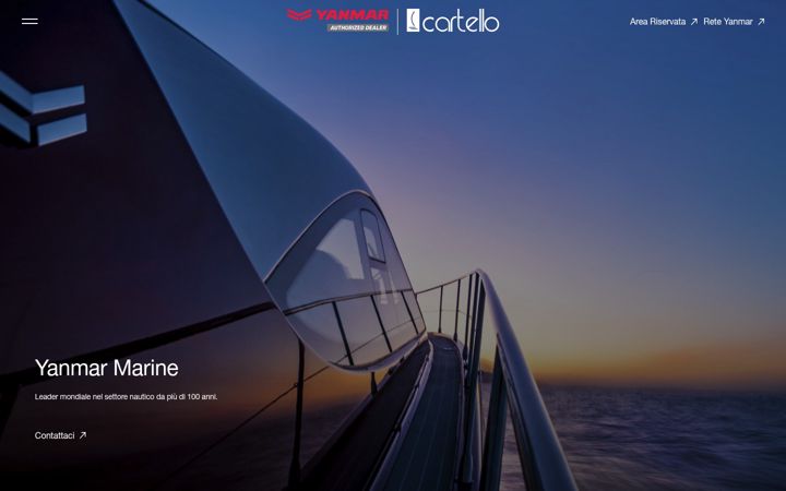 Screenshot of yanmaritalia.it