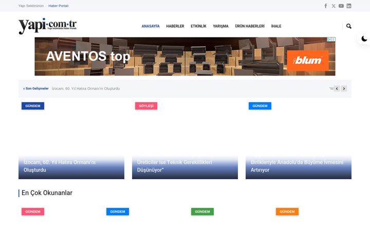 Screenshot of yapi.com.tr