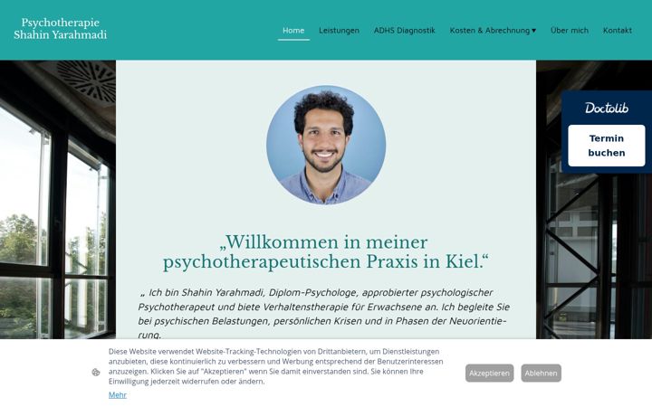 Screenshot of yarahmadi-psychotherapie.de