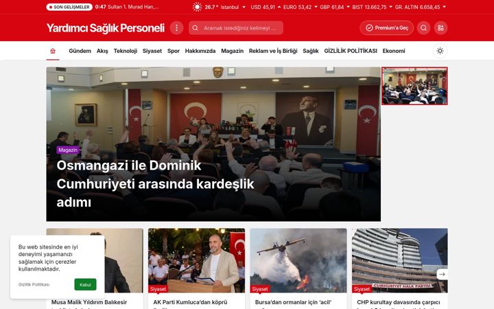 Ekraanipilt saidist yardimcisaglikpersoneli.com