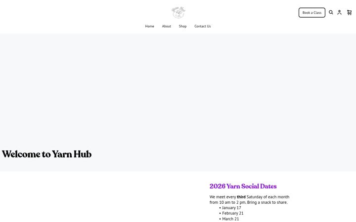 Screenshot του yarn-hub.com