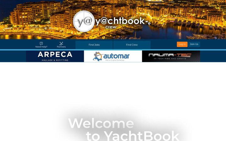Screenshot ta' ybcrew.com