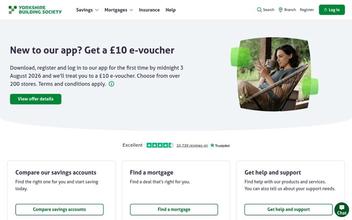 Ekrānuzņēmums no ybs.co.uk