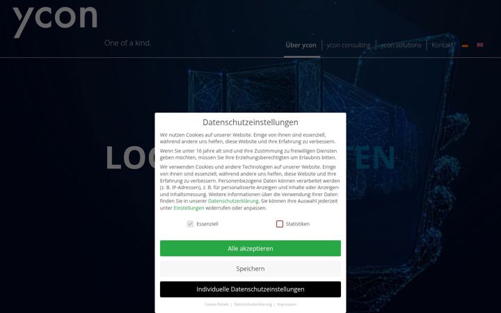 Screenshot of ycon-group.com