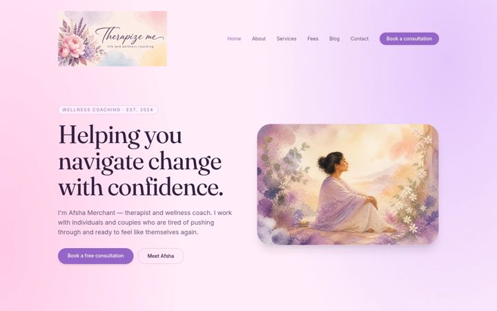 Screenshot of yehtherapyhai.com