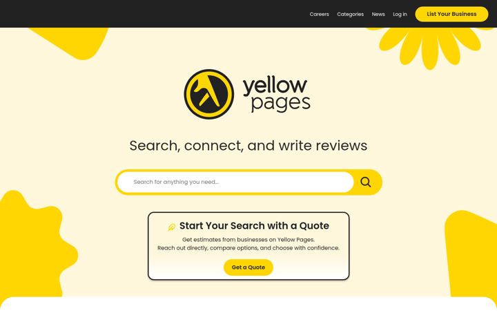 Screenshot of yellow.com.mt