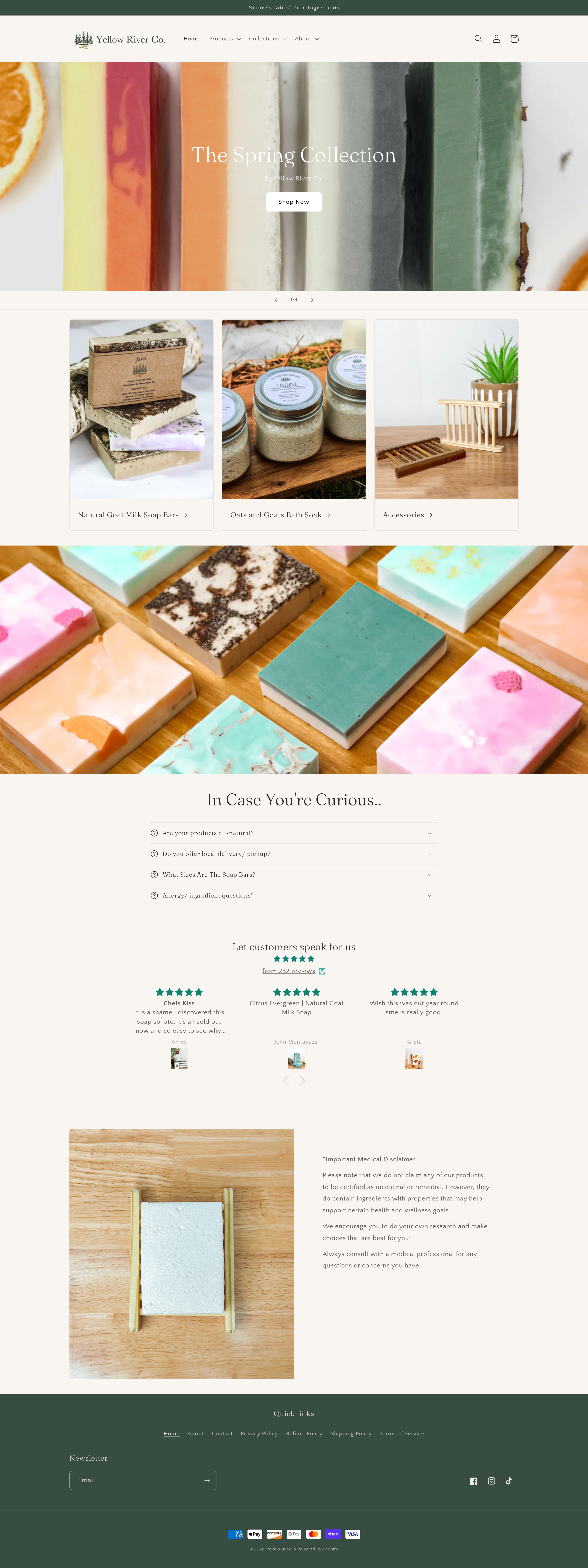 Screenshot of YellowRiverCo