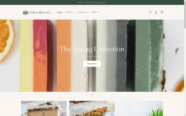 Screenshot of yellowriverco.com