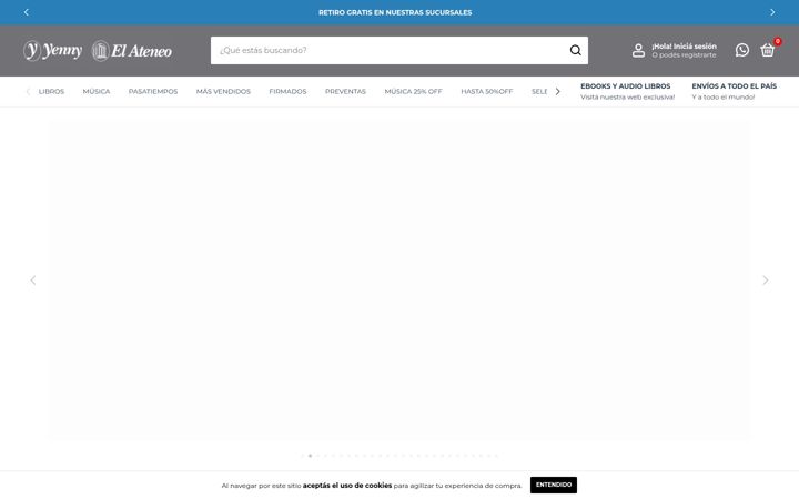 Screenshot of yenny-elateneo.com
