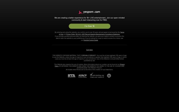 Screenshot of yesporn.cam
