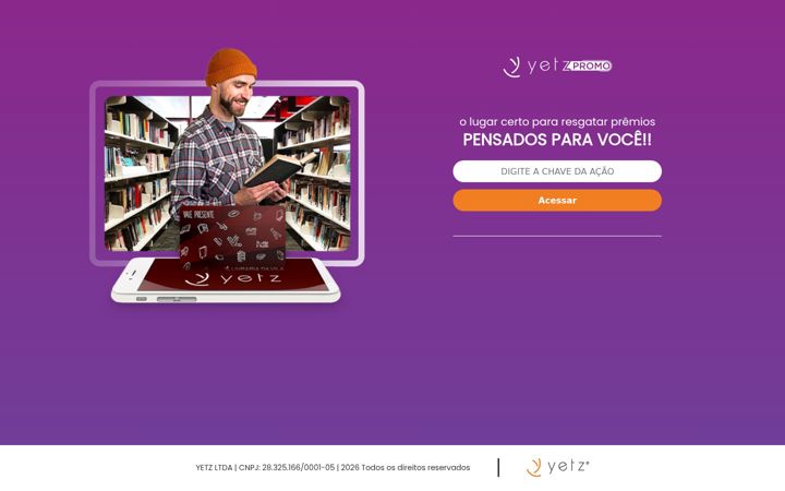 Screenshot of yetzpromo.com.br