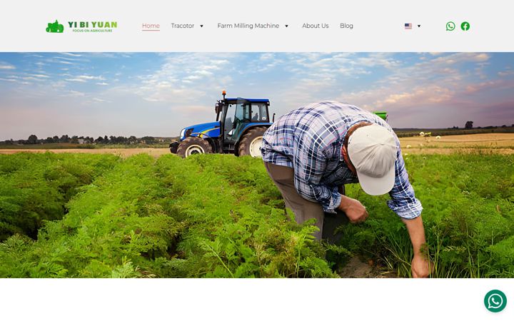 Zrzut ekranu yibiyuantractor.com