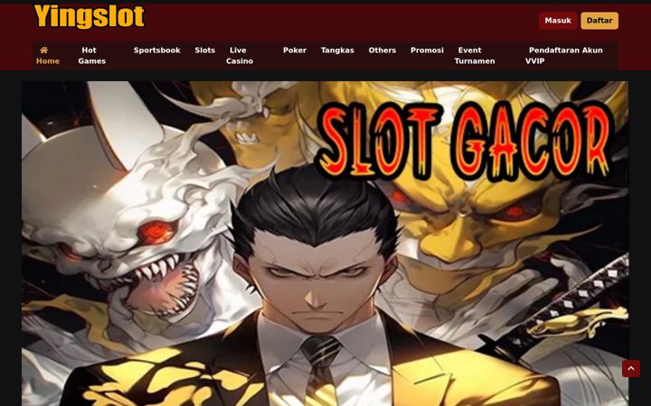 Screenshot of yingslot.net