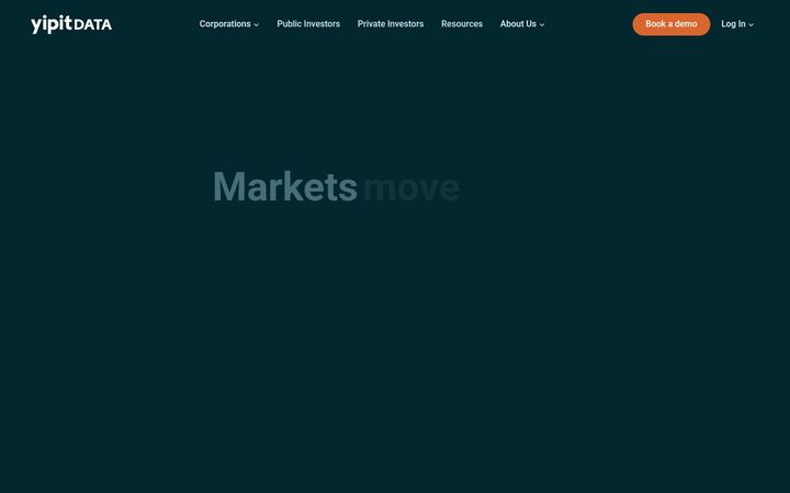 Screenshot of yipitdata.com