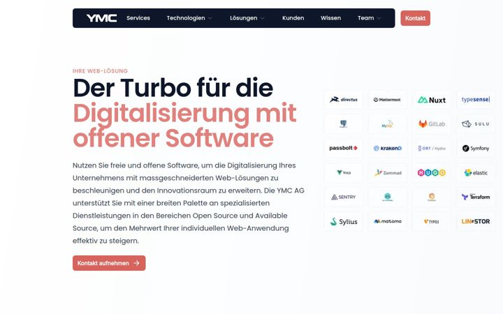 Screenshot of ymc.zone