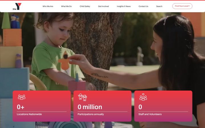 Ekrano kopija ymca.org.au